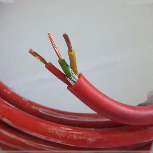 Silicone rubber copper wire braided shield fire-resistant control cable NH-KGGRP