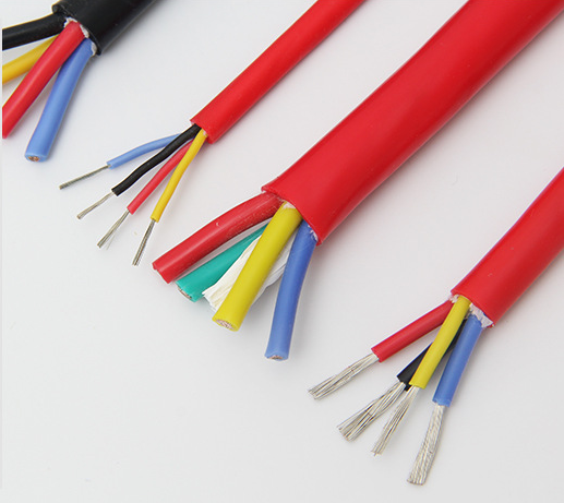 silicone multicore heat resistant cable SiHF FRNC