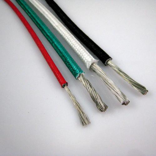 UL3122 glass fiber braid silicone rubber insulated wire