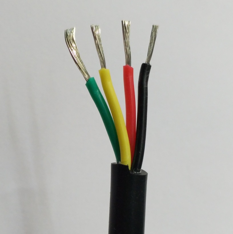 4 core silicone rubber power cable