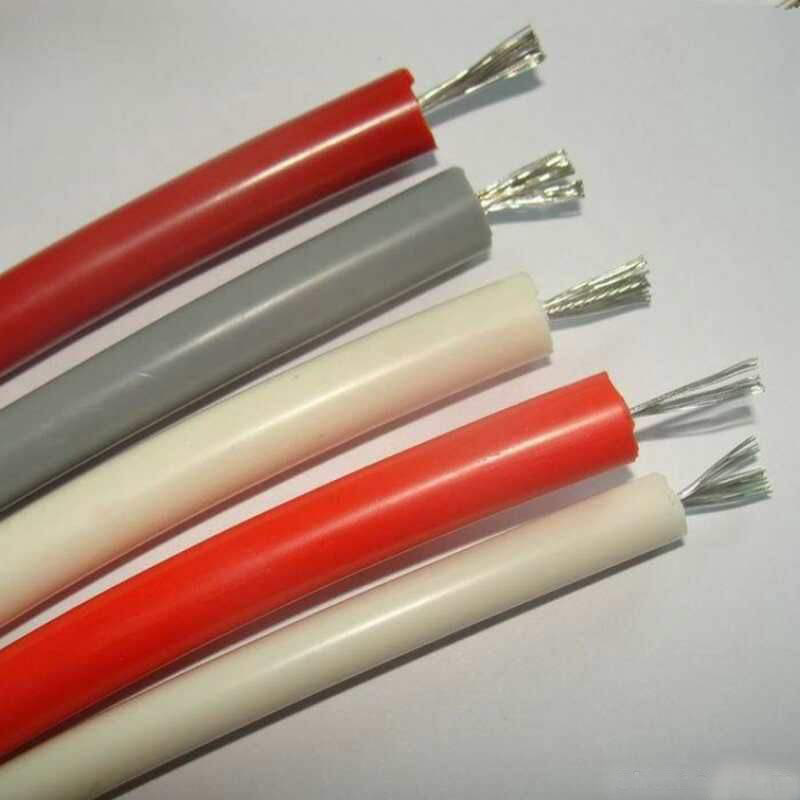 Heat Resistant Copper Conductor Silicone Rubber electric motor wire winding