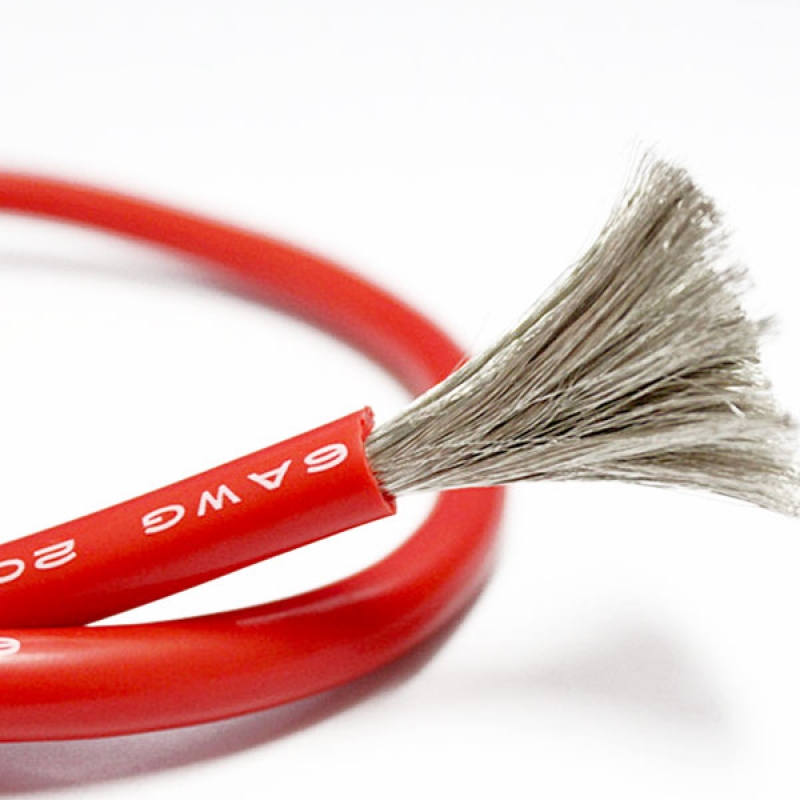 16AWG Flexible High Temperature Soft Silicone Lead Wire 7m Red & 7m Black UK 